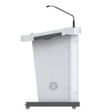 TEMAS ML22T 22-Inch Speaker Screen Digital Lectern with Visualizer and 4K HDMI and USB Scaled-Out Matrix