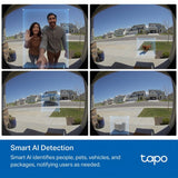 TP-Link Tapo D225 2K QHD Wi-Fi Video Doorbell With Chime