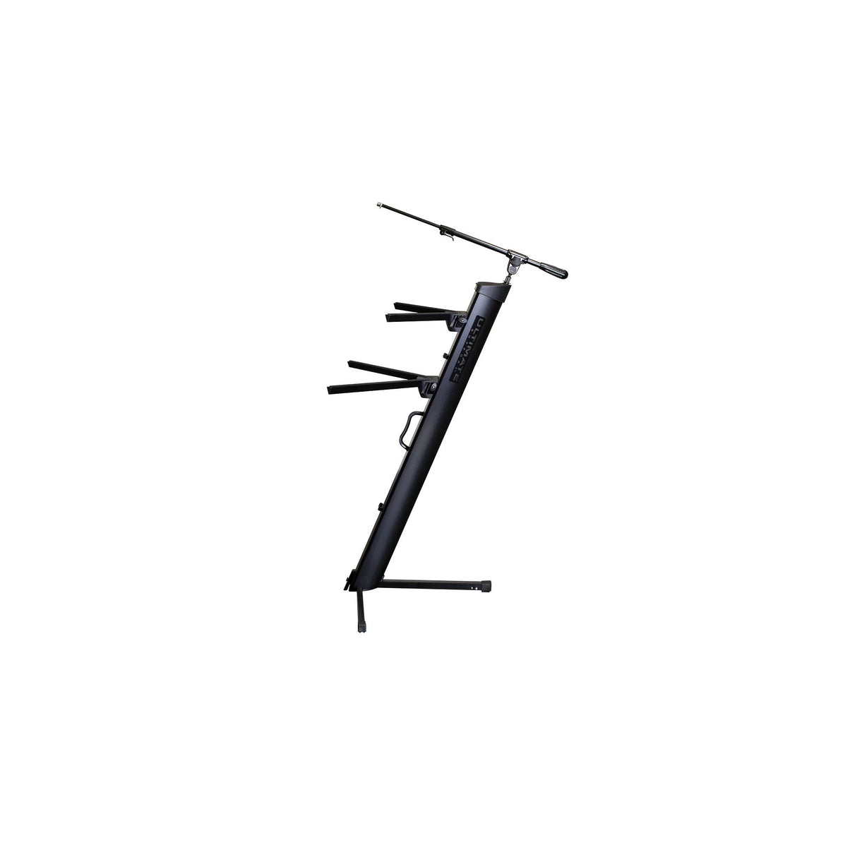 Ultimate Support Apex AX-48 Pro Plus 2-Tier Portable Keyboard Stand, Black