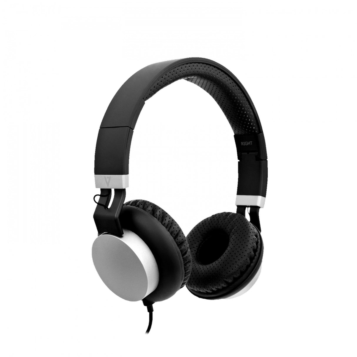 V7 HA601 Premium 3.5mm On-Ear Stereo Headphones with Microphone