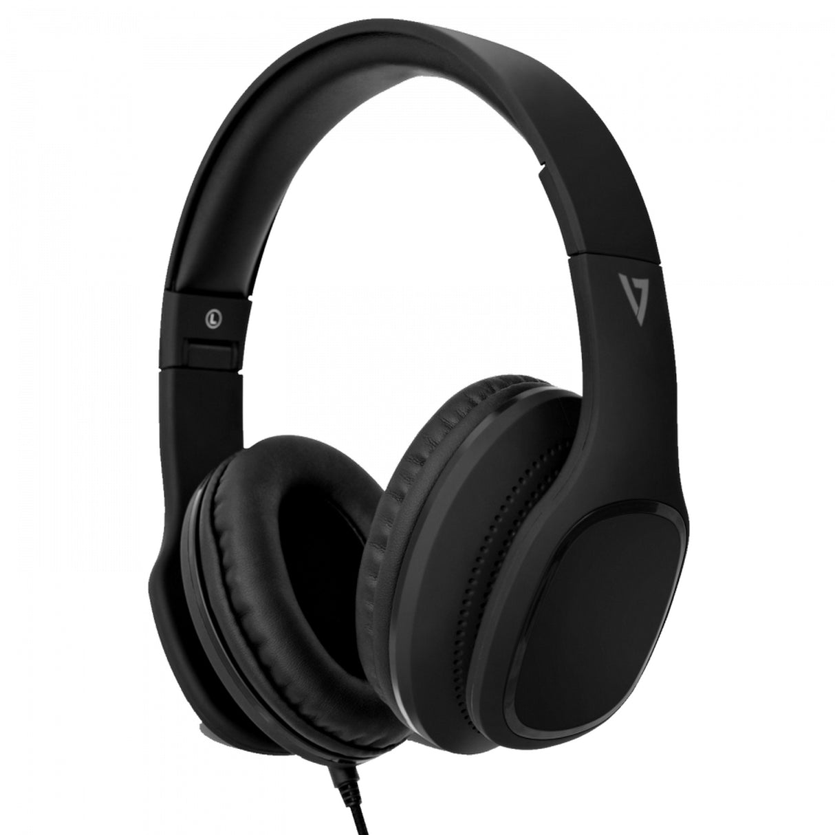 V7 HA701 Premium 3.5mm Over-Ear Stereo Headphones with Microphone