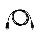 V7 V7DPPRO-2M-BLK 32.4 Gbps 8K UHD DisplayPort 1.4 Cable, 6.6-Foot, Black