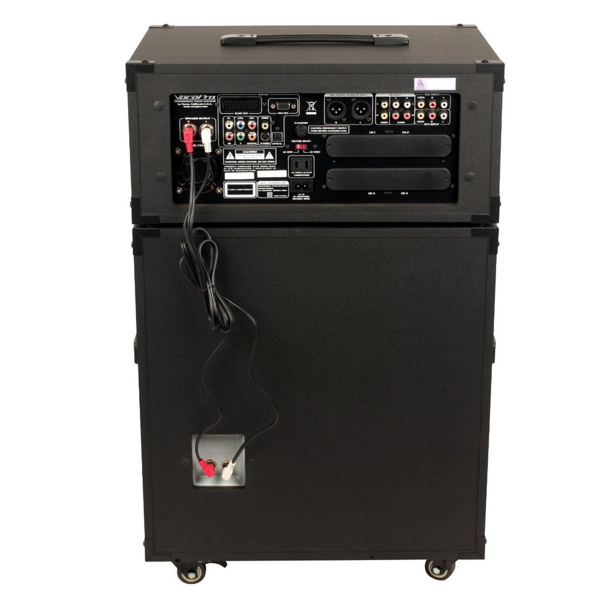 VocoPro Champion-Rec-BT Basic 200W Portable Karaoke PA System