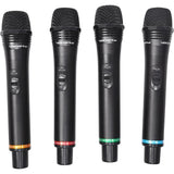 VocoPro UHF-5805-9 Rechargeable 4-Channel UHF Wireless Microphone System
