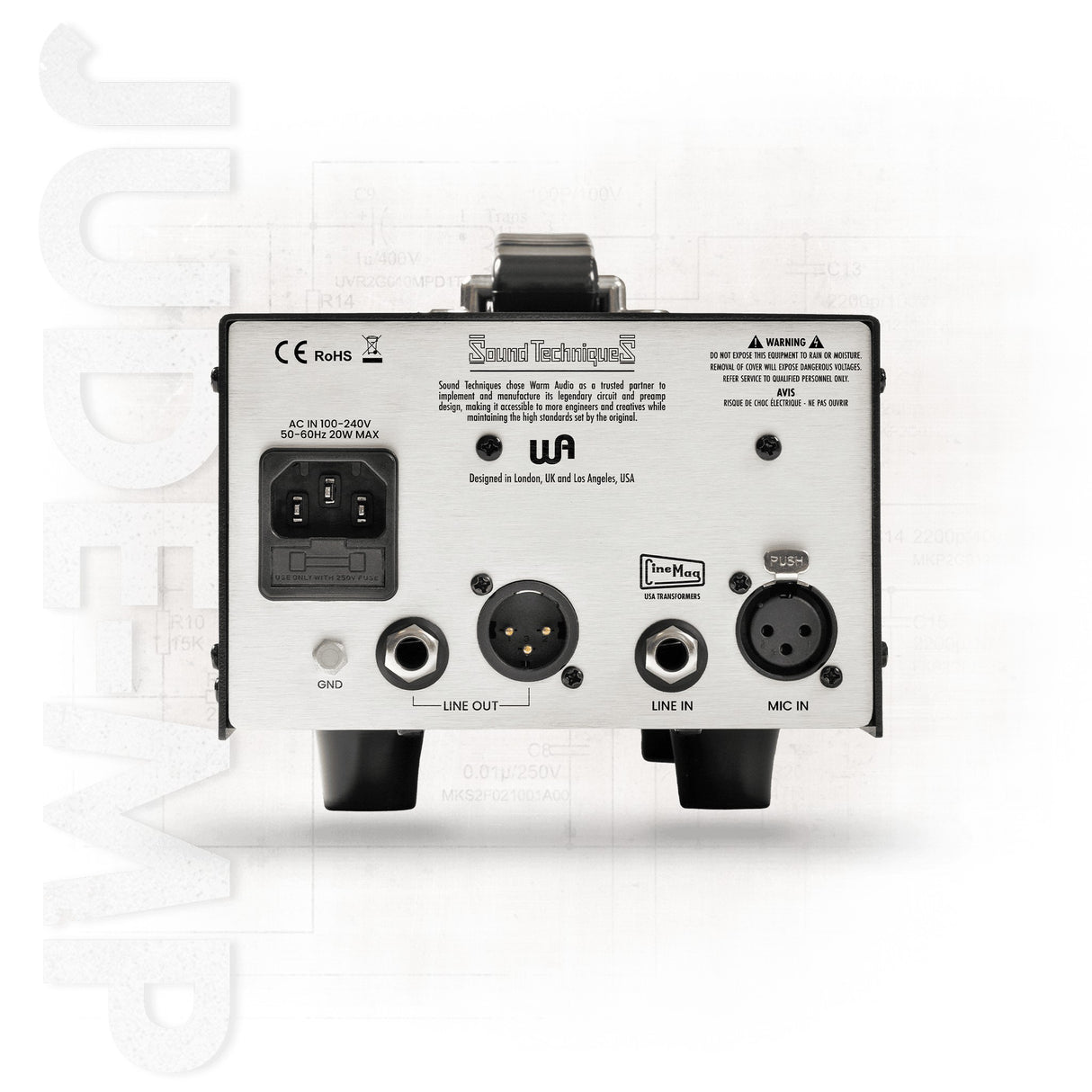 Warm Audio JUDE-MP Mono Microphone Preamp