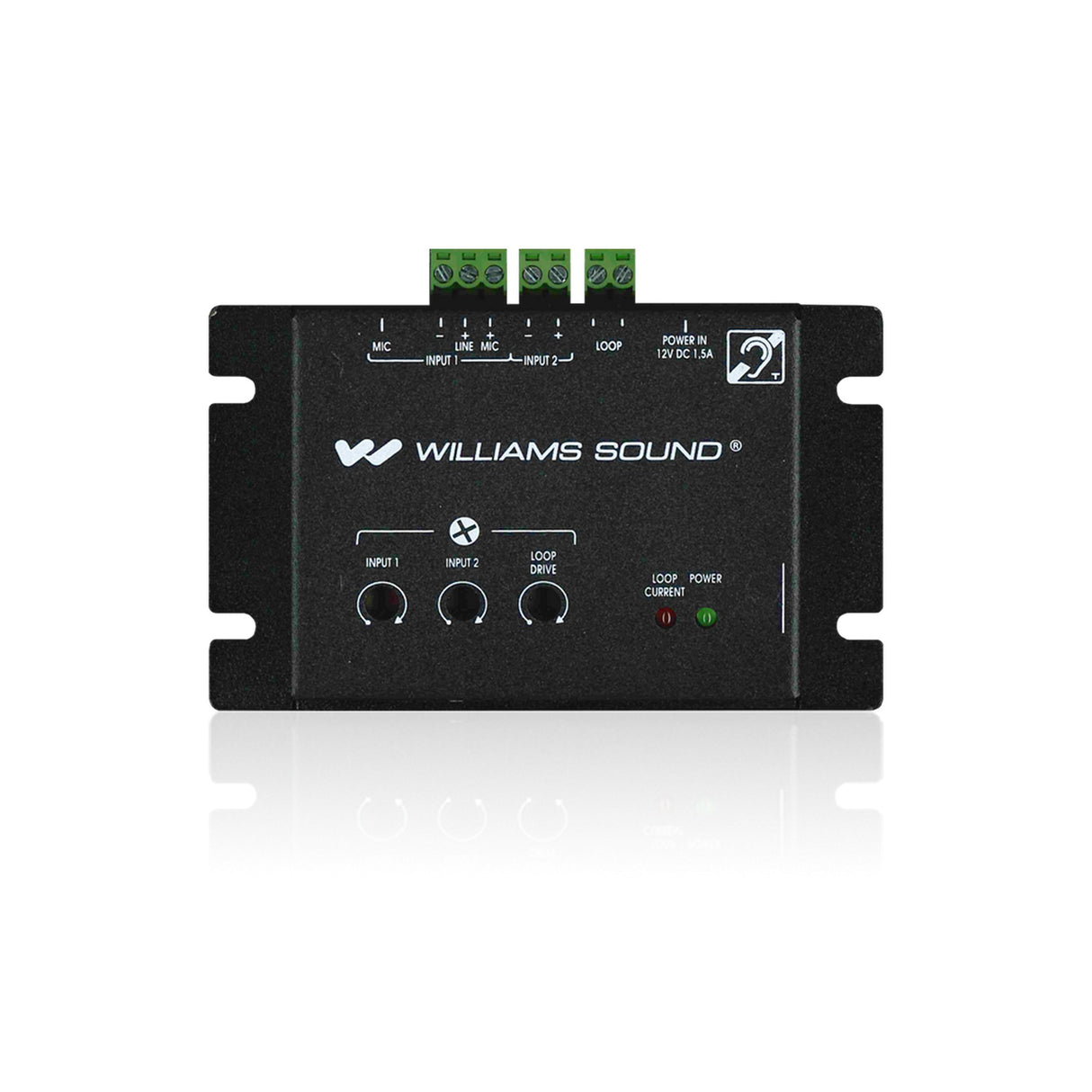 Williams AV DL102 SY1 Digi-Loop Counter Hearing Loop System with Boundary Microphone