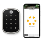 Yale YRD256-CBA-619 Assure Lock SL Wi-Fi Touchscreen Deadbolt, Satin Nickel