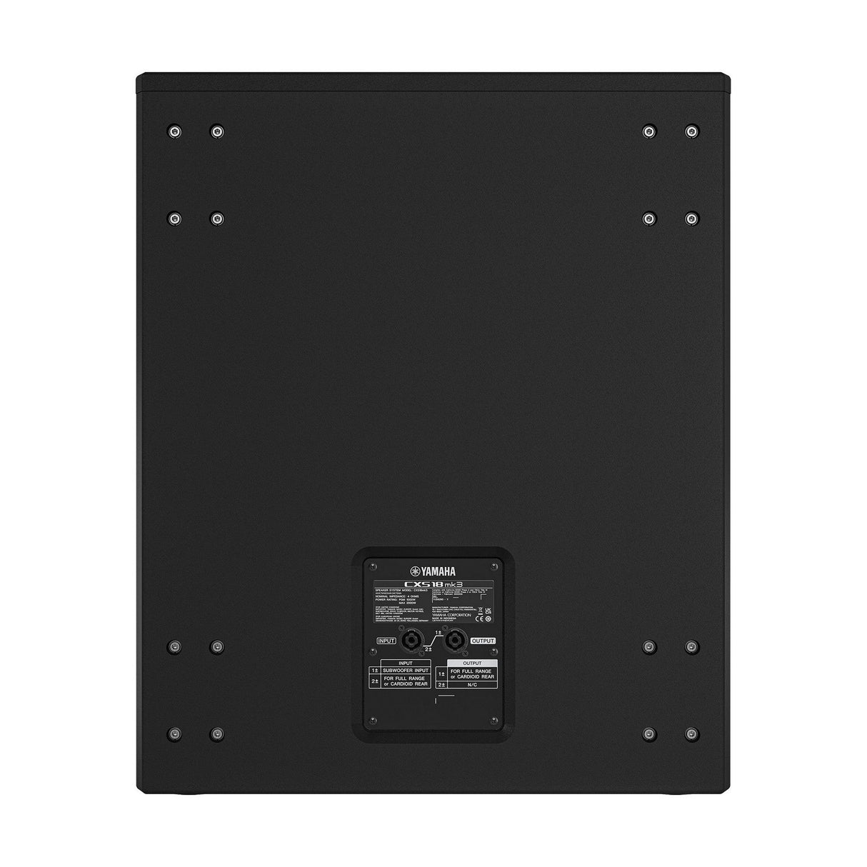 Yamaha CXS18 mk3 1300W 18-Inch Passive Subwoofer