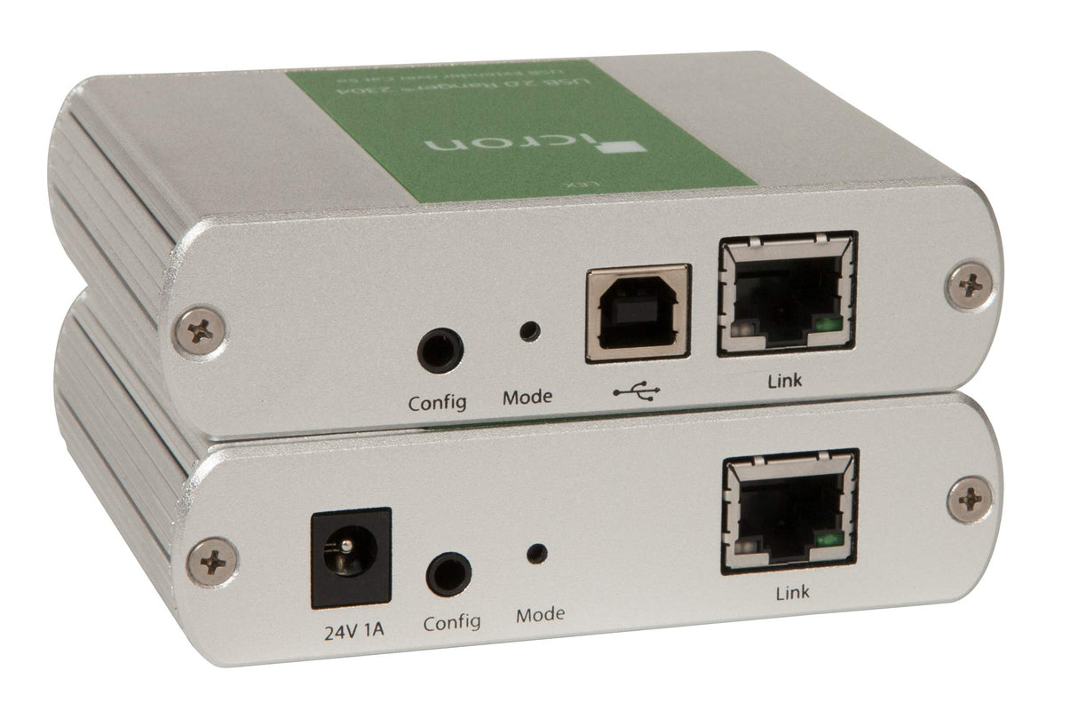 Icron 2304 USB 2.0 Ranger 4-Port 100m Cat 5e Extender System