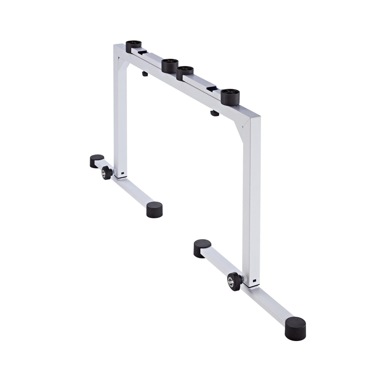 K&M 18810 Omega Table-Style Keyboard Stand, Pure White