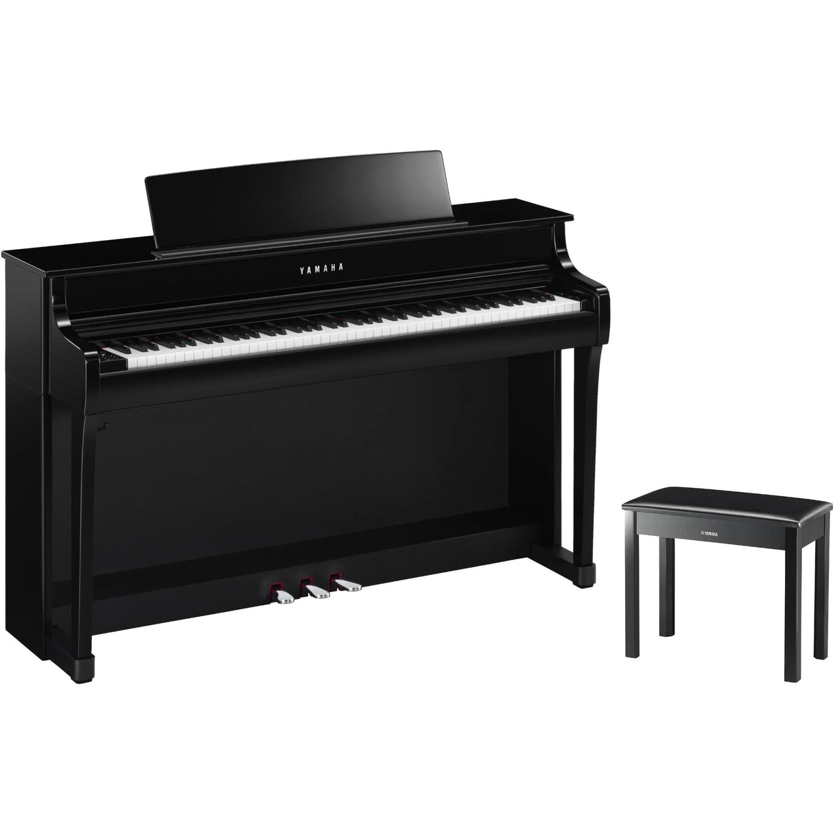 Yamaha CLP-845 Clavinova 88-Key Digital Piano Matte Black