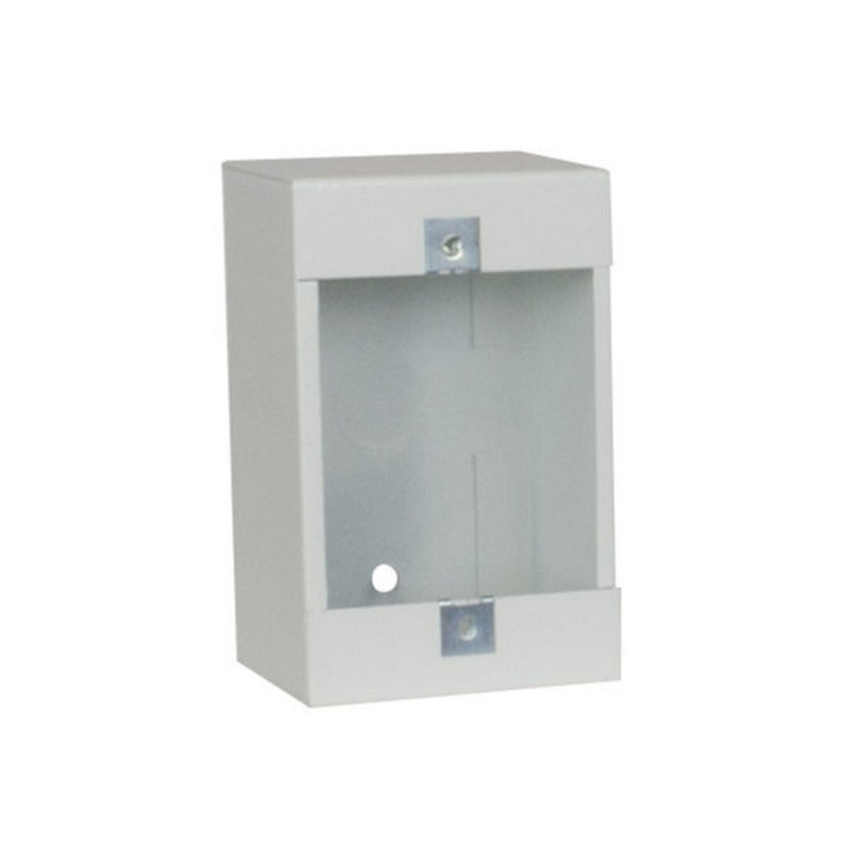 Lowell P1X One-Gang Surface Wall Box White