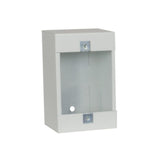 Lowell P1X One-Gang Surface Wall Box White