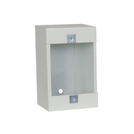 Lowell P1X One-Gang Surface Wall Box White