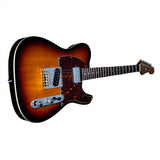 JET Guitars JT-350 SB R SH Basswood Body Electric Guitar with Roasted Maple Neck and Rosewood Fretboard - guitar