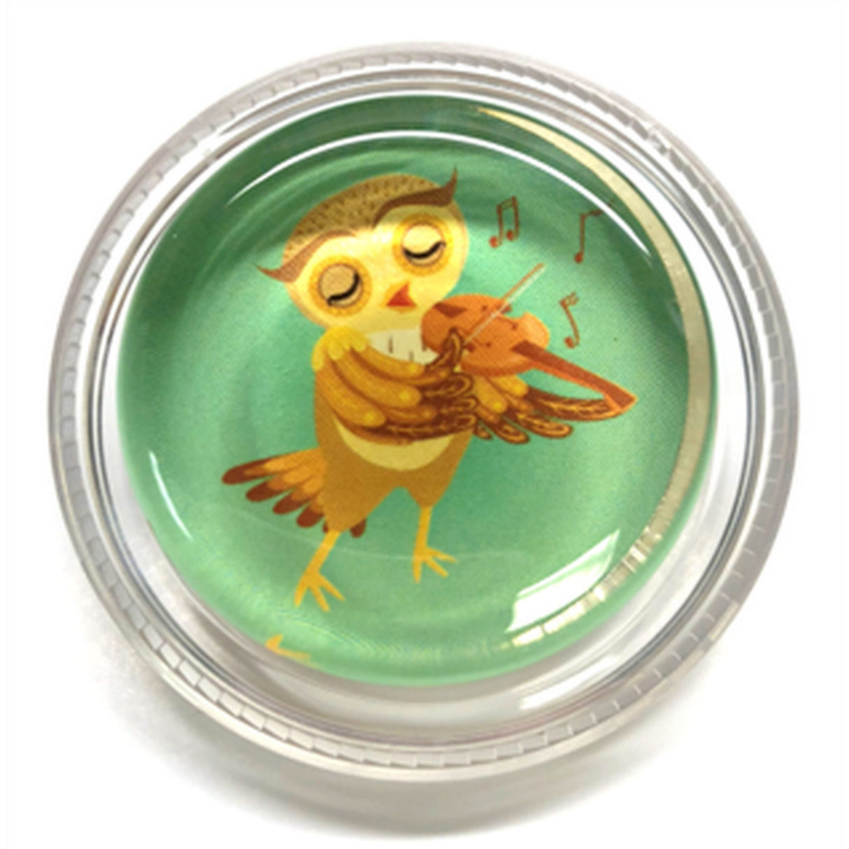 Magic Rosin What a Hoot! Design Rosin, 3G Formula for Violin and Viola