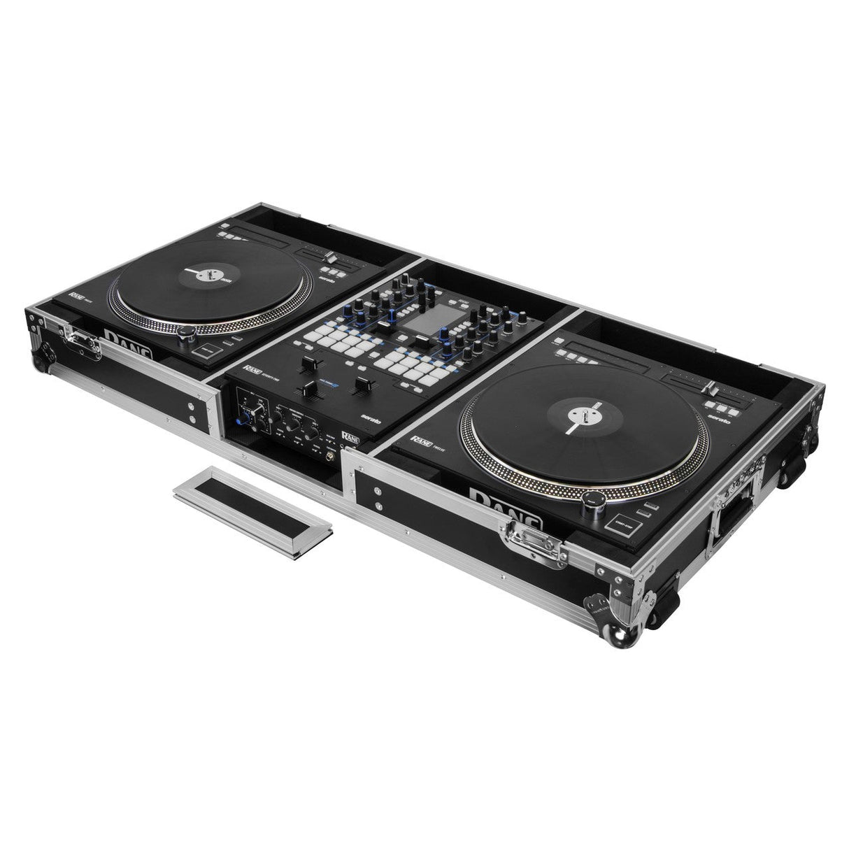 Odyssey DJ Battle Coffin Case for Rane 72 Mixer and Two Rane 12 Controllers