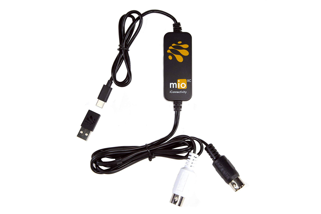 iConnectivity mioXC 1 x 1 USB to MIDI Interface for PC, Mac, iOS and Android
