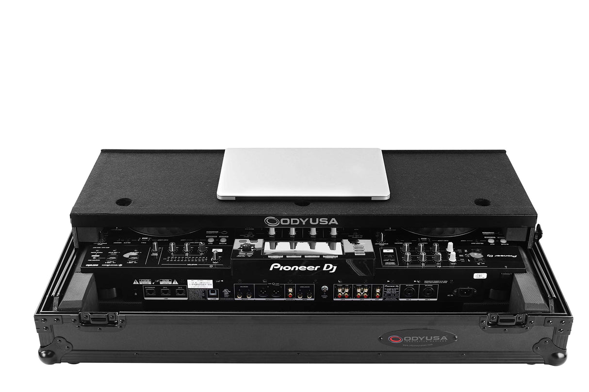 Odyssey Black Label Glide Style Case for Pioneer XDJ-XZ with Wheels