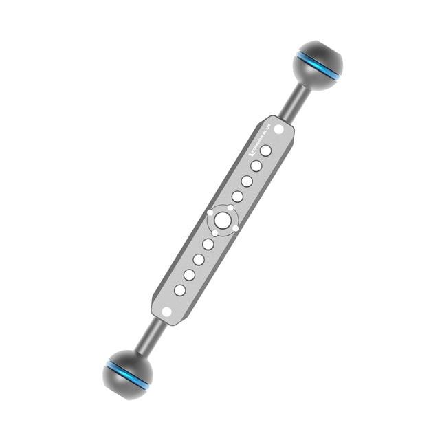 Kondor Blue Cine Magic Arm 8 Inch Extension Bar Double Ball Head Space Gray