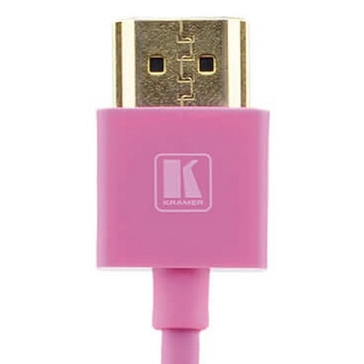 Kramer C-HM/HM/PICO/PK-3 3 Foot Ultra Slim High Speed HDMI Cable Pink