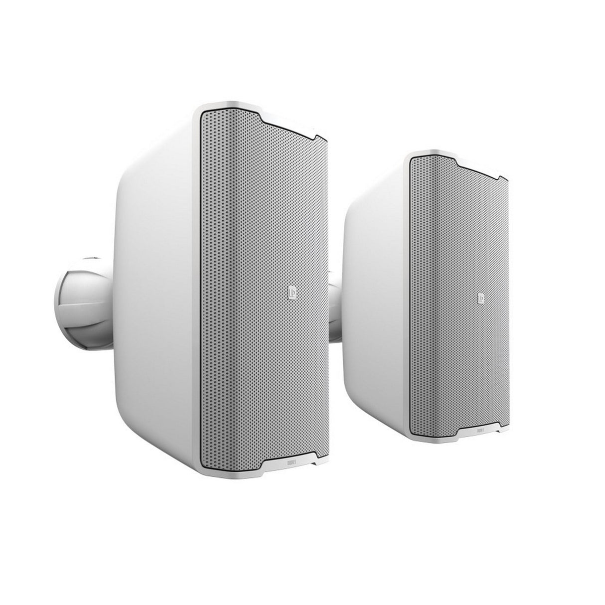 LD Systems DQOR 5 W 5 Inch Two-Way Passive Indoor/Outdoor Installation Loudspeaker, Pair, White