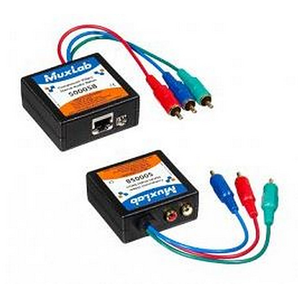 MuxLab 500058-2PK 2 Pack Component Video/Stereo Audio Balun