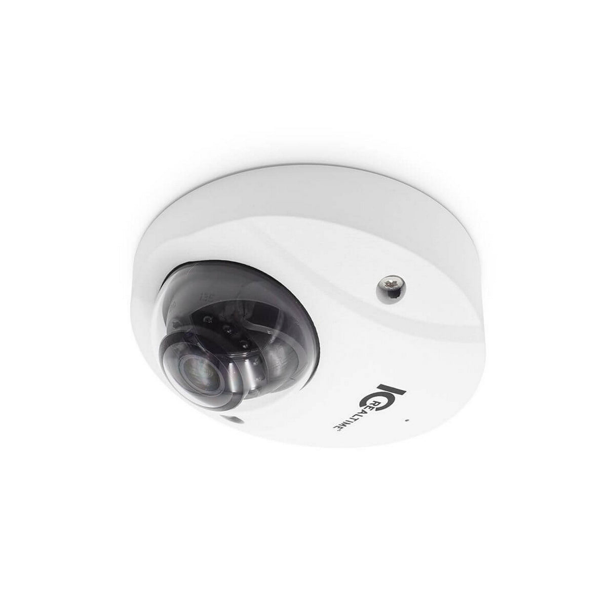 IC Realtime IPMX-W40F-IRW2 4MP IP Indoor/Outdoor Small Size Vandal Dome Camera, White