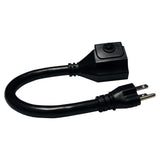 Furman ADP-1520B NEMA 5-20R To NEMA 5-15P Adapter Cord 15A Plug 12A RMS Circuit Breaker