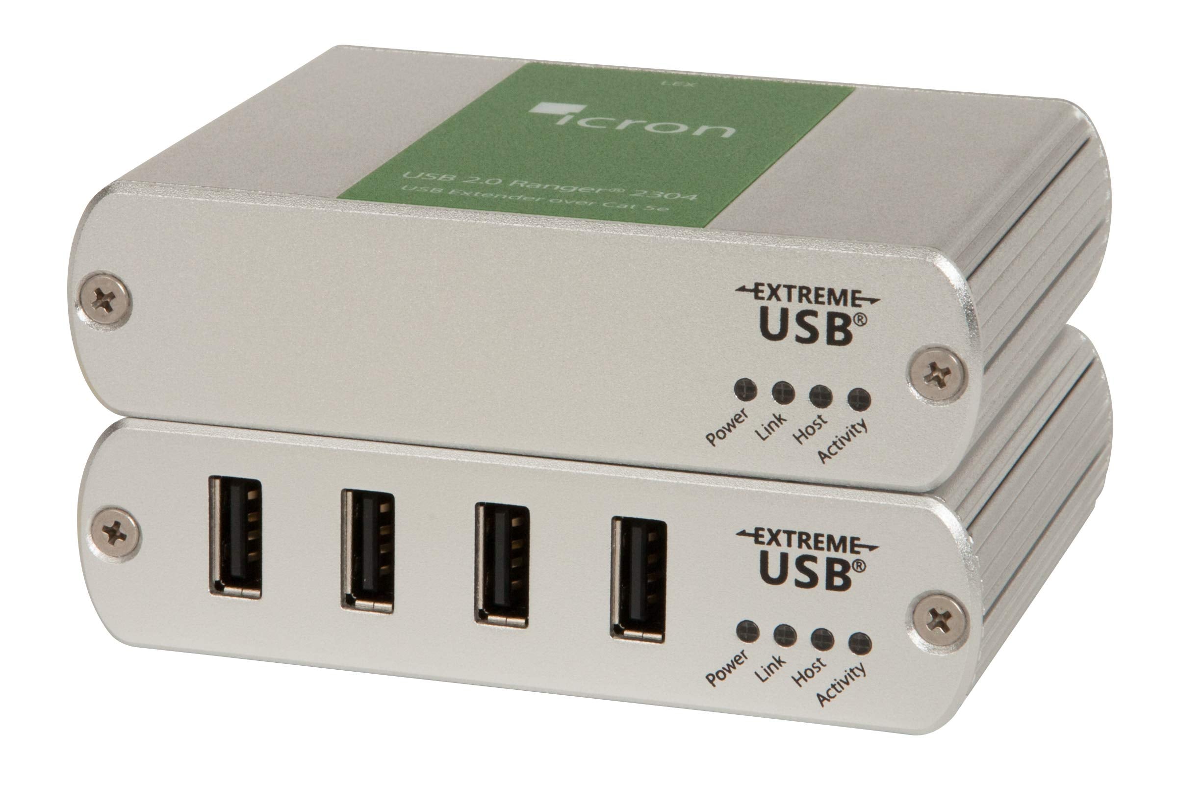 Icron 2304 USB 2.0 Ranger 4 Port 100m CAT5e Extender System – AVLGEAR