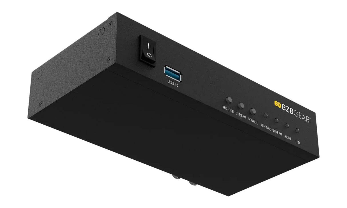 BZBGEAR Professional Full HD SDI & HDMI Streaming Encoder / Decoder