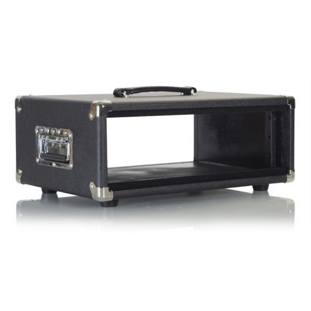 Gator Cases GR-RETRORACK-3BK Vintage Amp Vibe Rack Case 3U Black