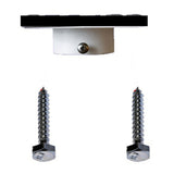 Nigel B Design NB-PCP Ceiling Plate for 1-1/2 Inch Diameter Pole with Anti-Vibration Gasket Black