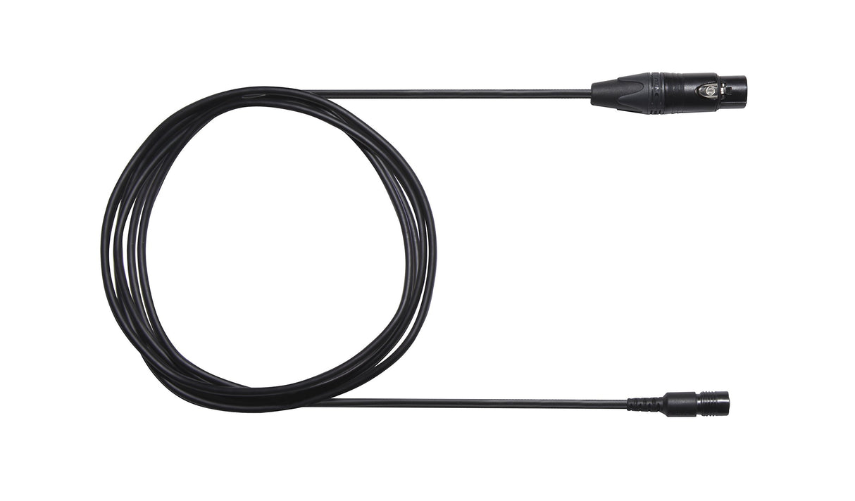 Shure BCASCA-NXLR4-FEM 6 Foot Detachable Neutrik Straight 4 Pin XLR Female Cable