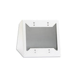 RDL DC-2W Desktop/Wall Mounted Chassis for 2 Decora Remote Controls and Panels White