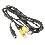 Heil Sound CC-1-YM XLR4 to Yaesu 8-Pin Modular Microphone Cable 8 Feet