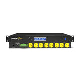 SurgeX SEQ-1U 8 Receptacle Sequencing Surge Eliminator and Power Conditioner 1RU 120V/20A