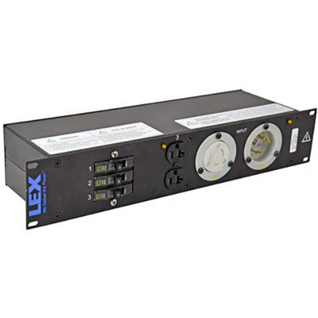 Lex PRM2IC-9CC Rack Mount Power Distribution, 2RU