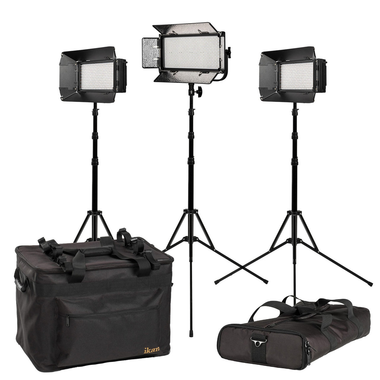 Ikan MB-1H2Q Mylo Small Bi-Color 3-Point LED Light Kit