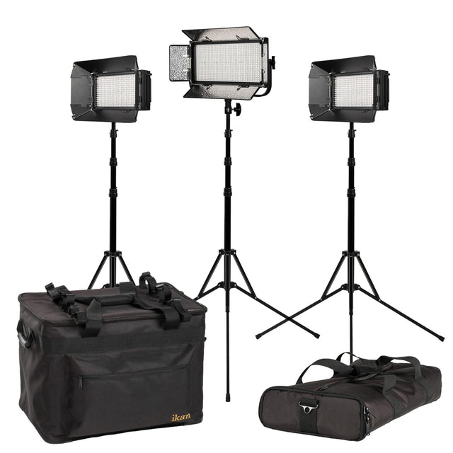 Ikan MB-1H2Q Mylo Small Bi-Color 3-Point LED Light Kit