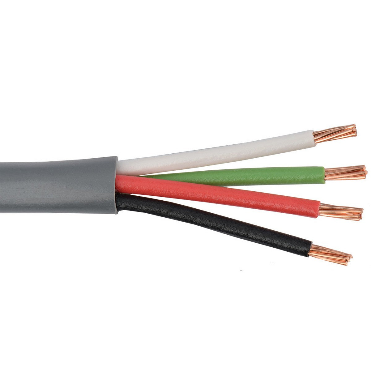 Liberty AV Commercial Grade General Purpose 8 AWG 4 Conductor Cable Gray