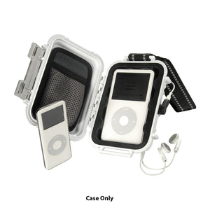 Pelican i1010 iPod Protector Case for Classic Nano Shuffle White