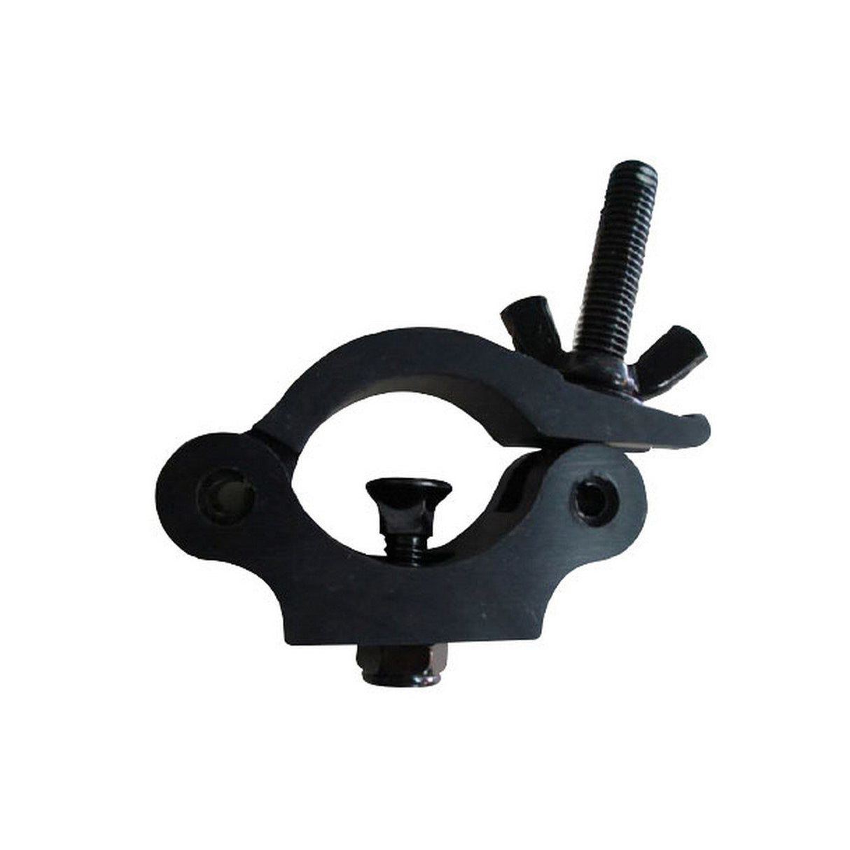 Odyssey Aluminum Pro Narrow Clamp with Round Neck Bolt Black