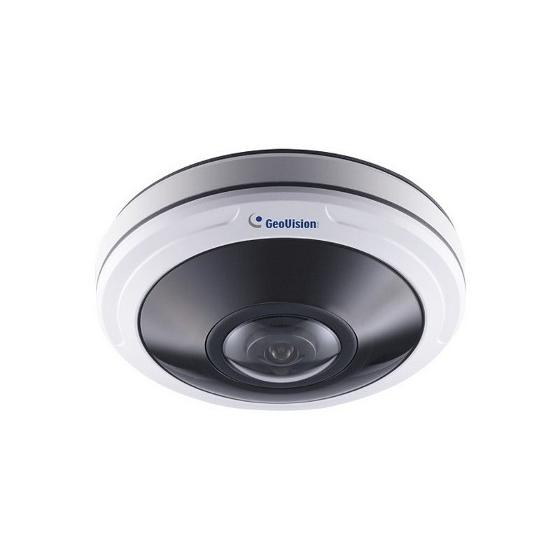 GeoVision 125-PFER128-0010 12MP H.265 Super Low Lux Fisheye Dome IP Camera