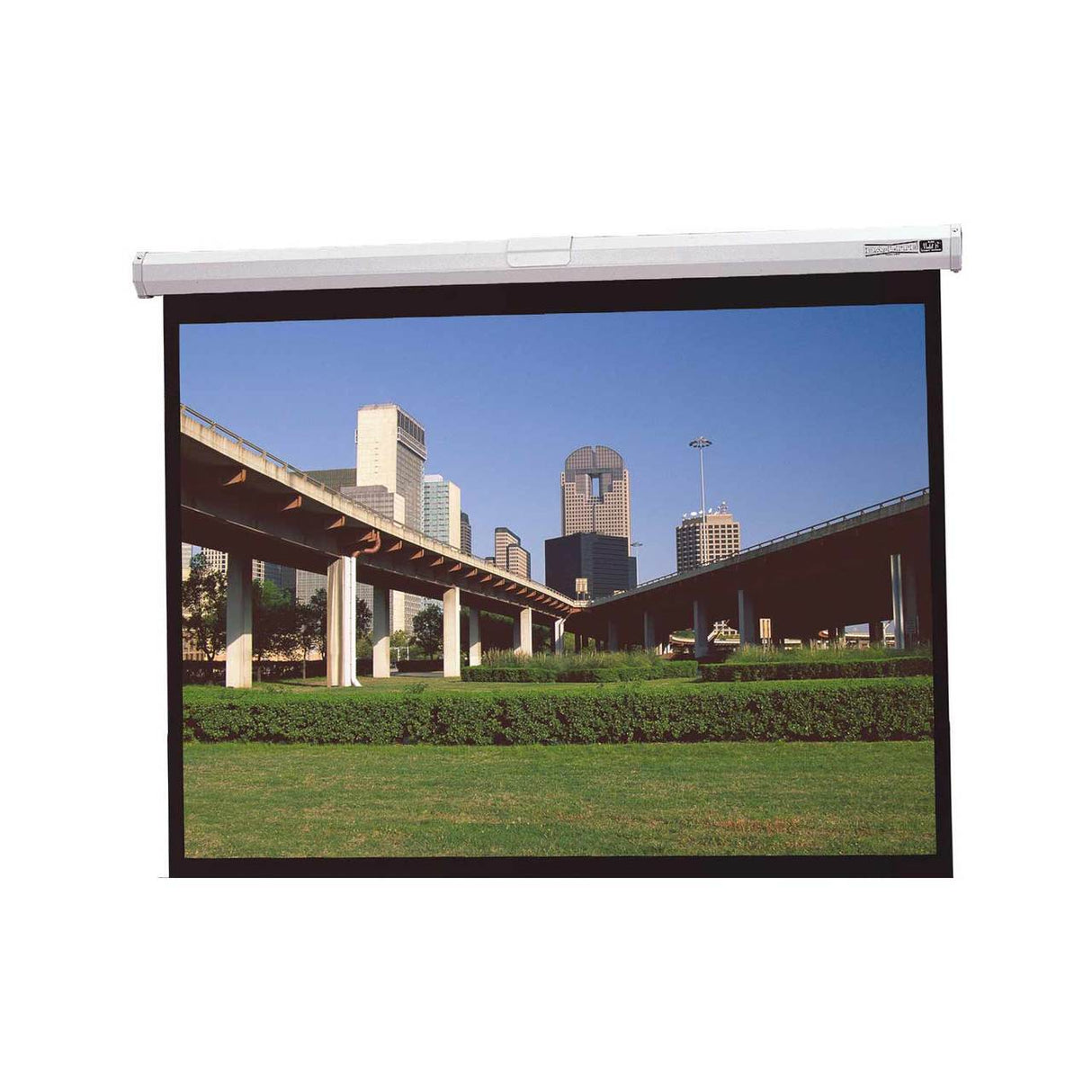 Da Lite 20842 Dual Vision Advantage Deluxe Tensioned Electrol Front Projection Screen 16:10 Wide Format 65 x 104"