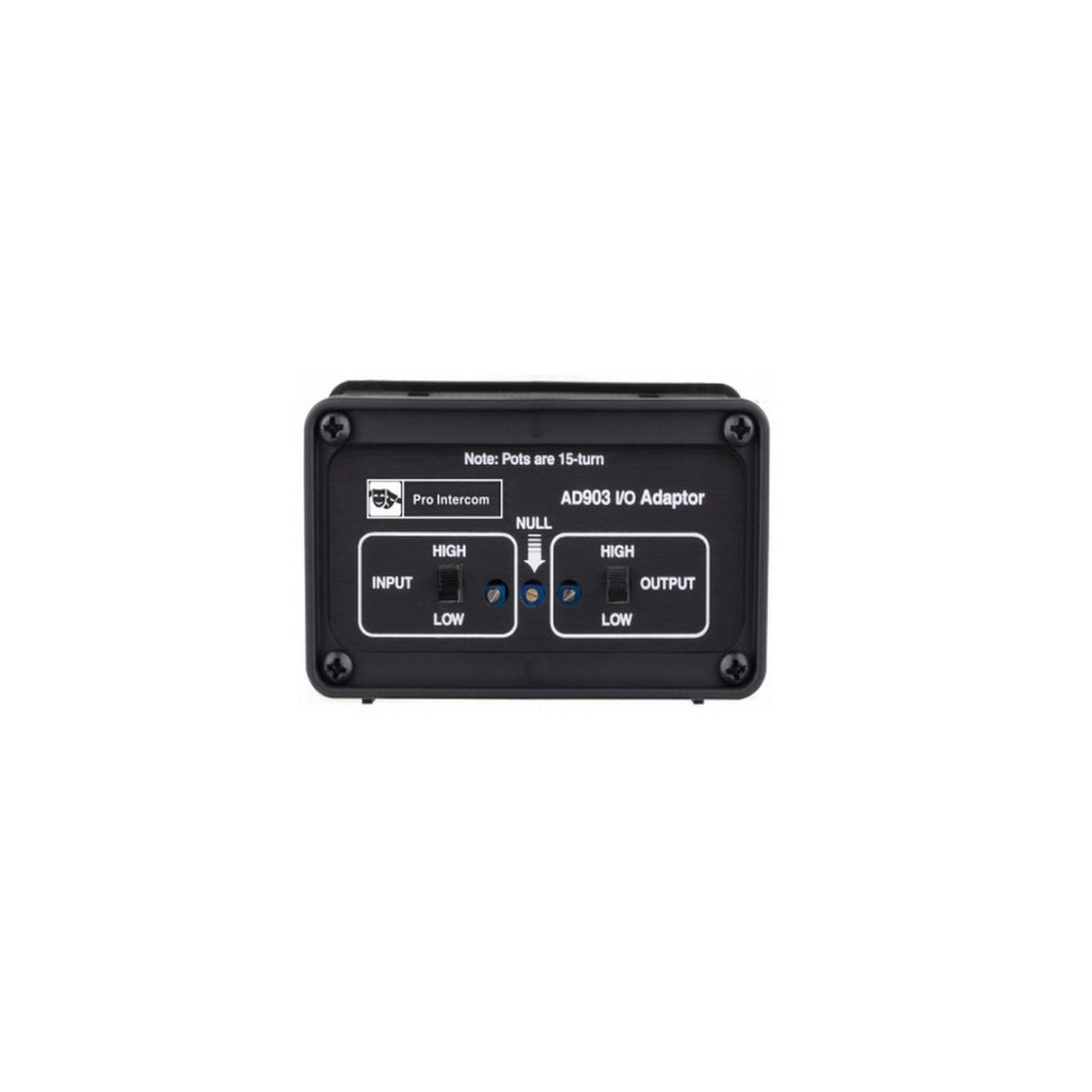 Pro Intercom AD903 2 to 4 Wire Active Transceiver Adapter