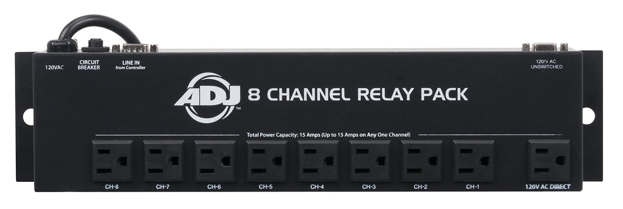 ADJ SC-8 II System 8 Channel Low Voltage Lighting Controller System