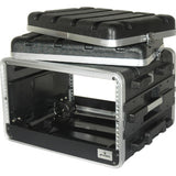 Grundorf ABS-R0616CB | 5 Space Protective Amp Rack Case with Wheels