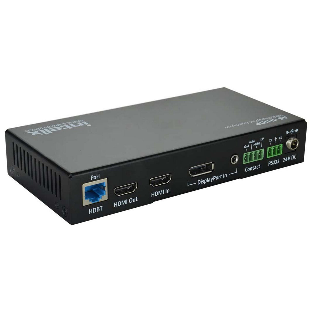 Intelix AS-1H1DP HDMI/DisplayPort Auto-Switcher with HDMI and HDBaseT Output