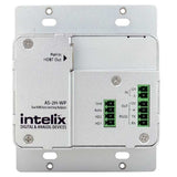 Intelix AS-2H-WP-W Dual HDMI Auto-Switching Wall Plate with HDBaseT Output